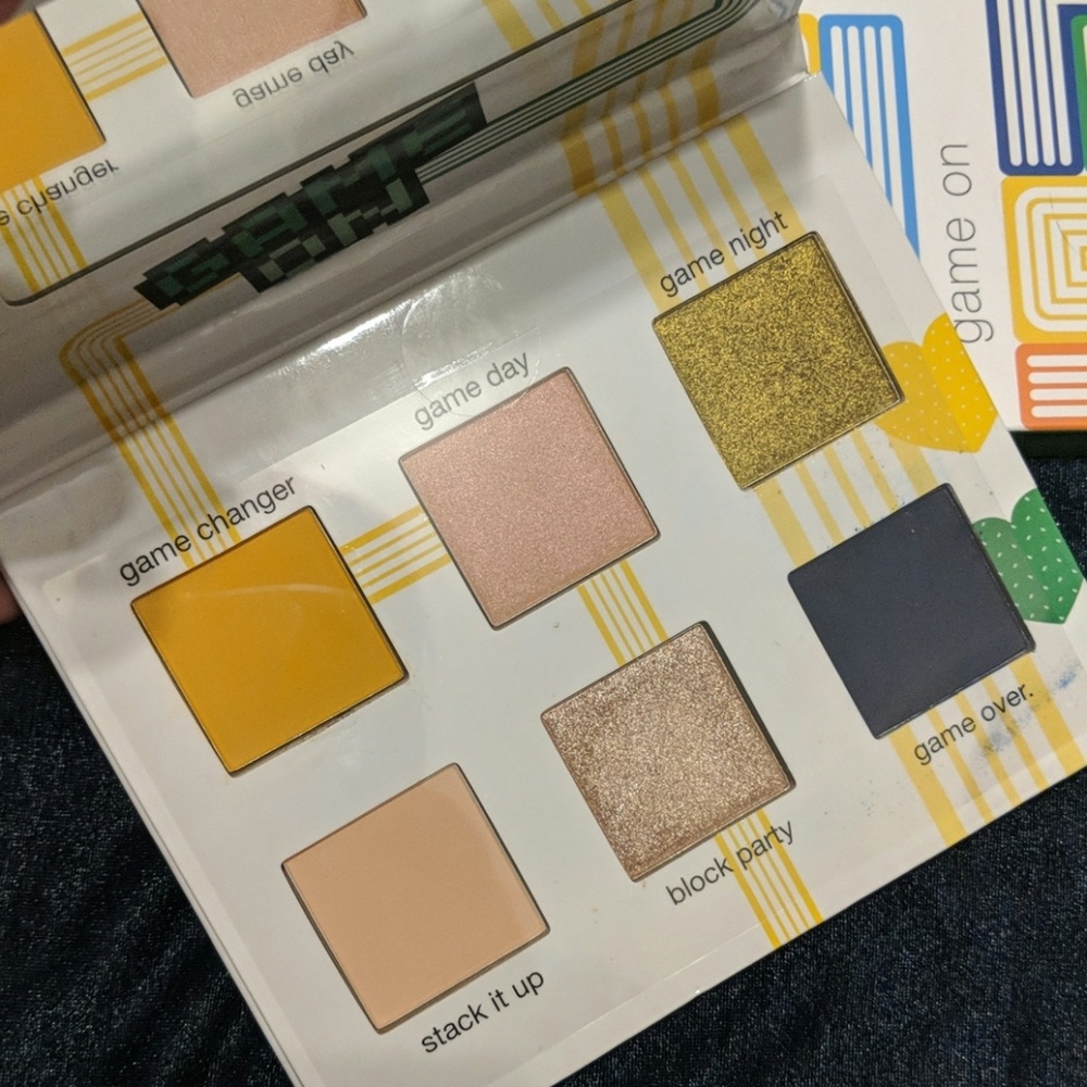 Tetris Eye Shadow Pallette Game On